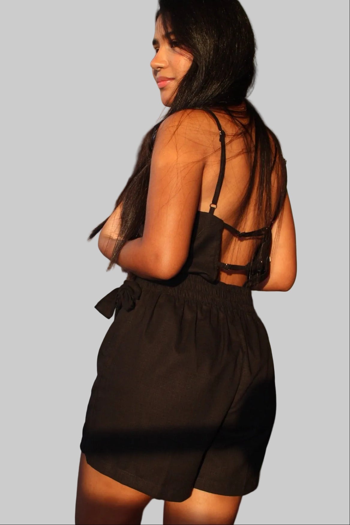 Faldashort Galerno negra