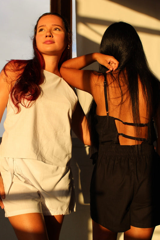 Faldashort Galerno blanca