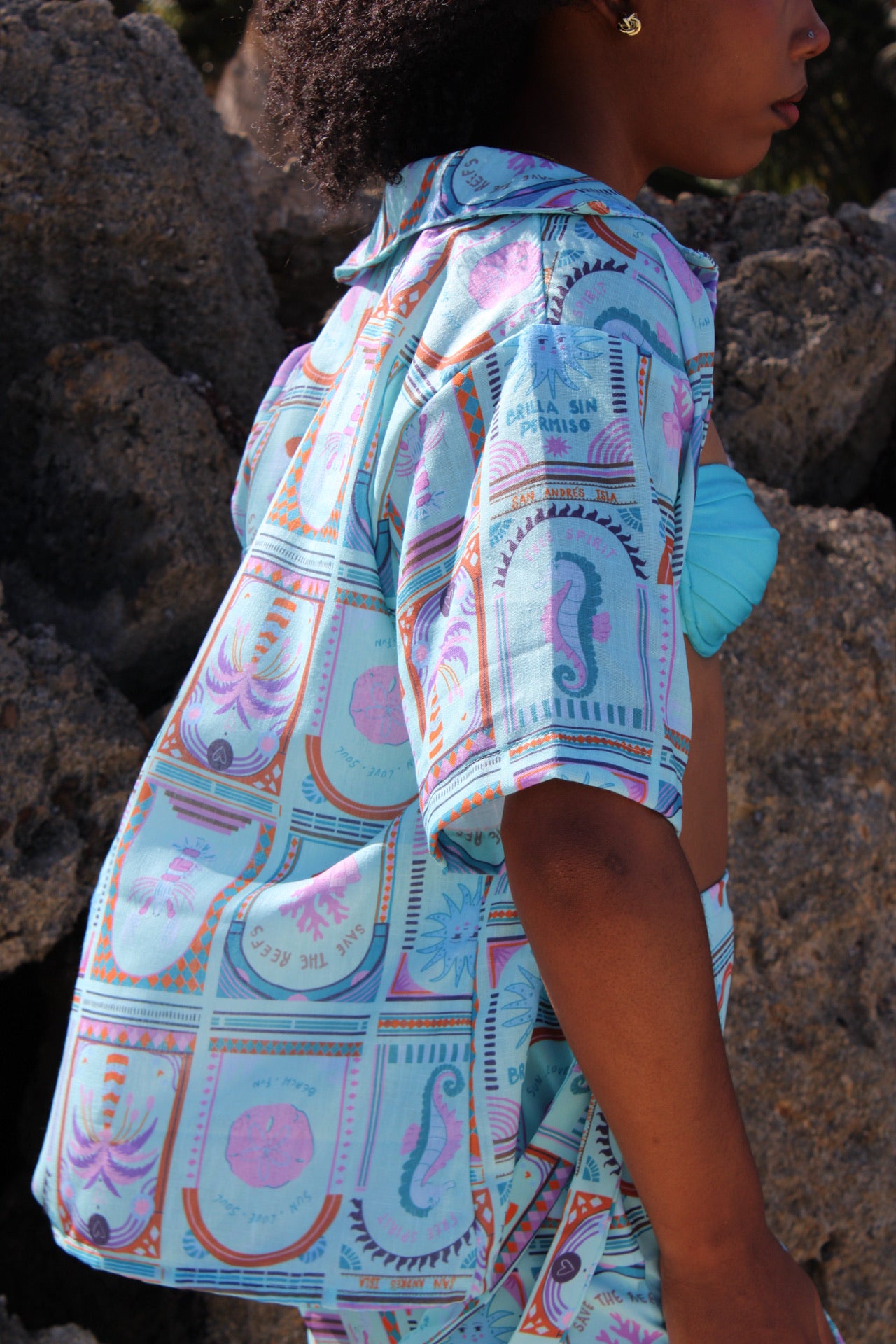 Camisa Solare Spirit azul