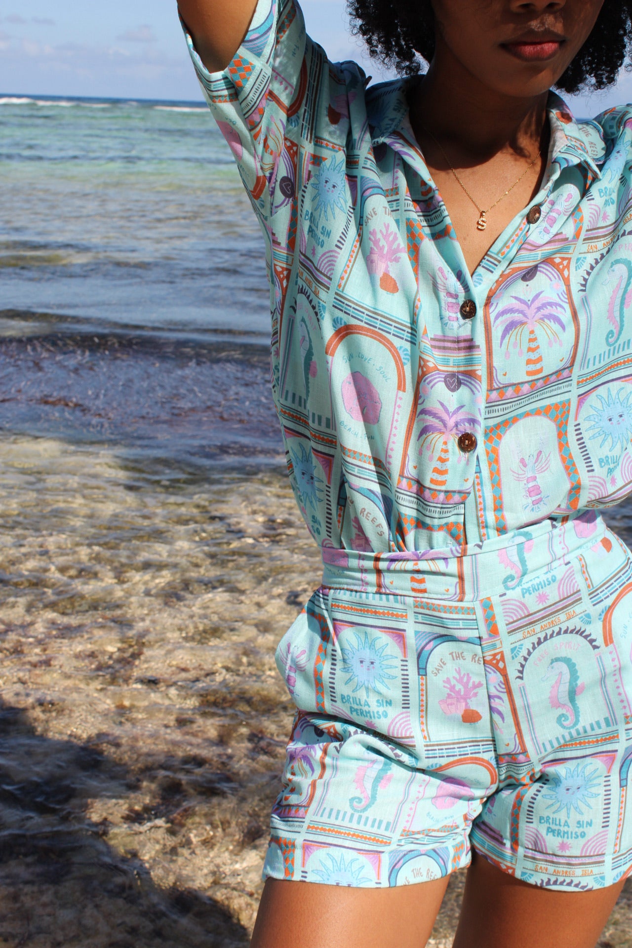 Camisa Solare Spirit azul