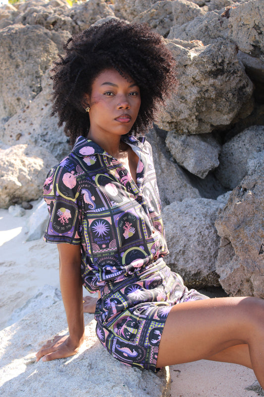 Short Sunny Spirit negro