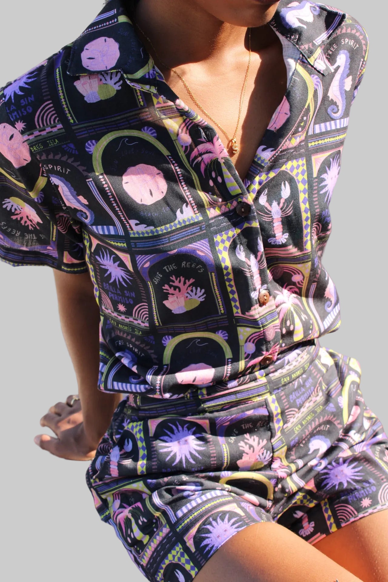 Camisa Solare Spirit negra