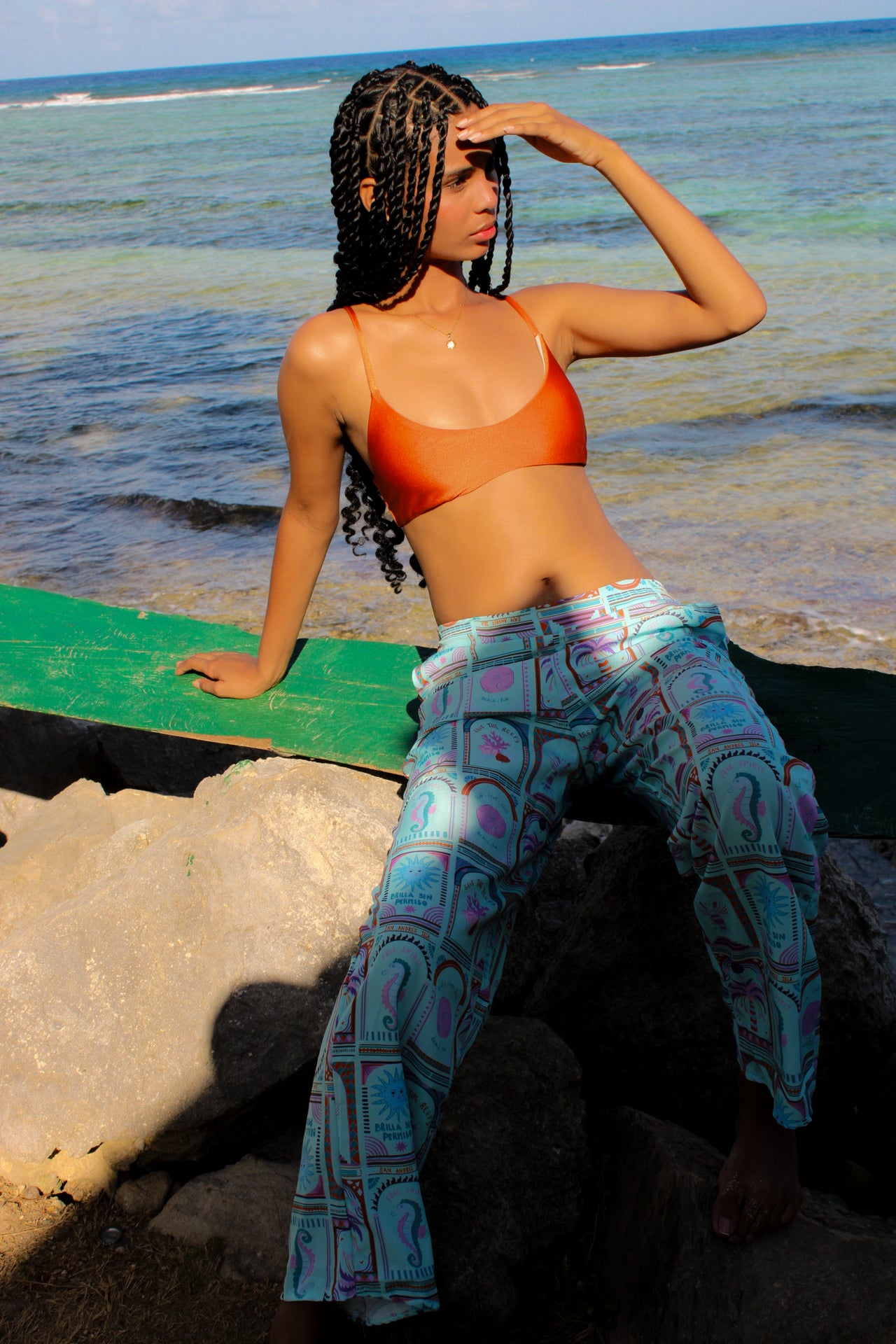 Pantalón Sand spirit azul
