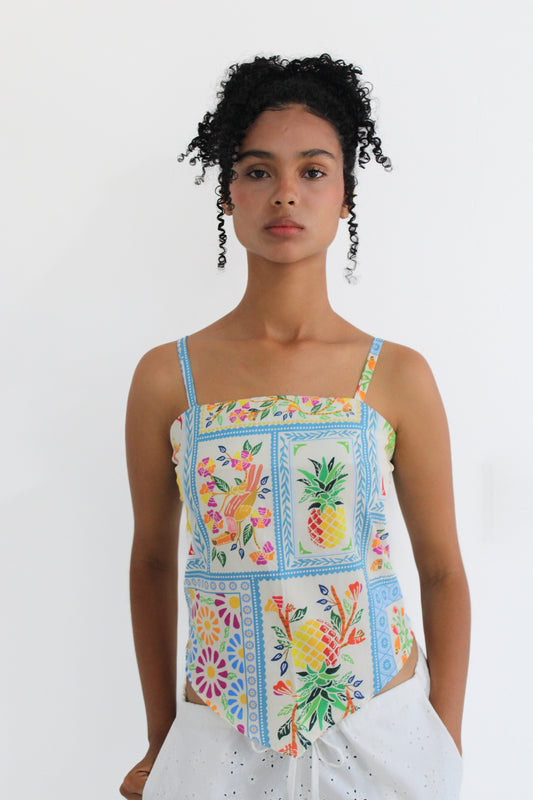 Blusa costera Azulejos