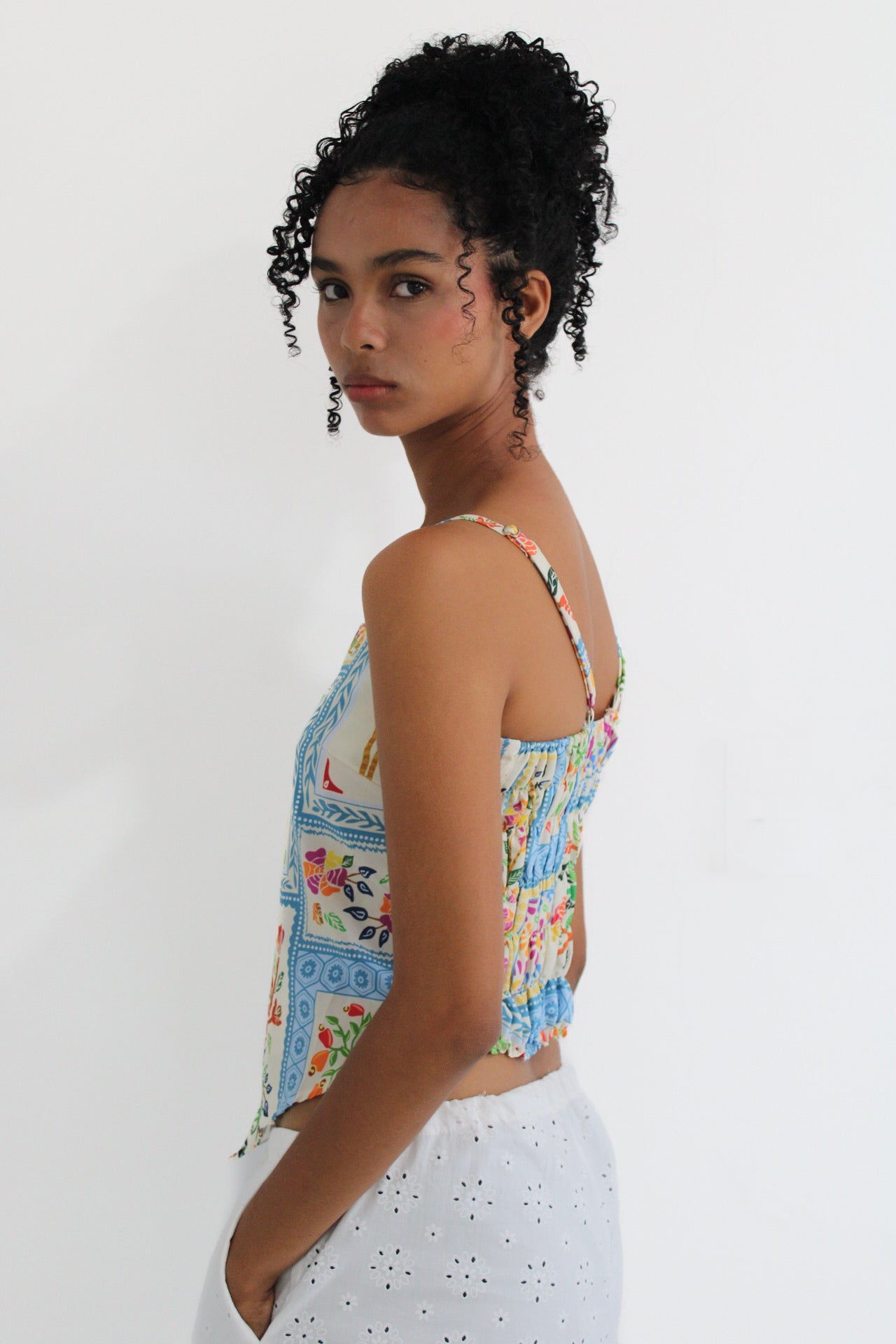 Blusa costera Azulejos