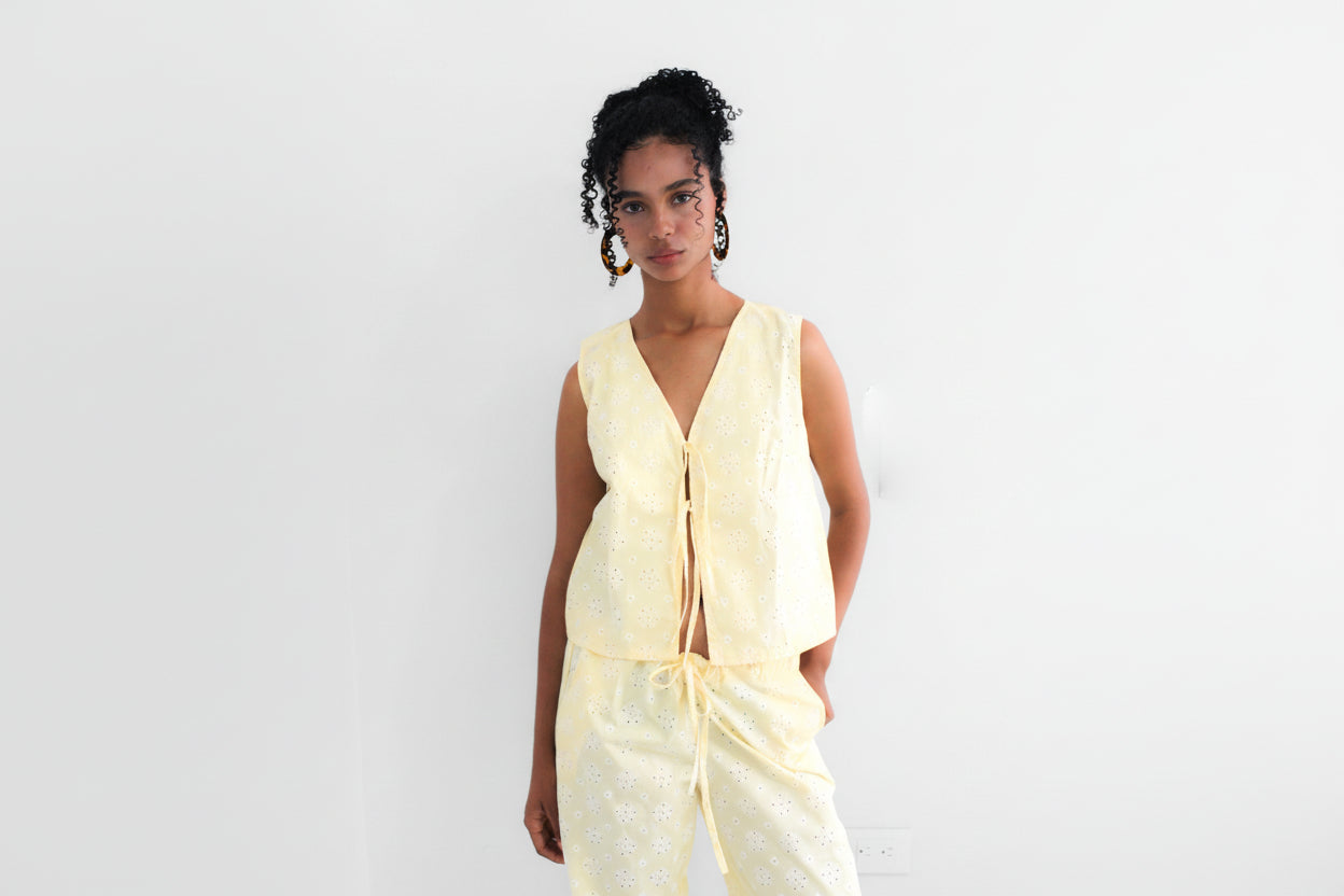 Chaleco Margarita amarillo