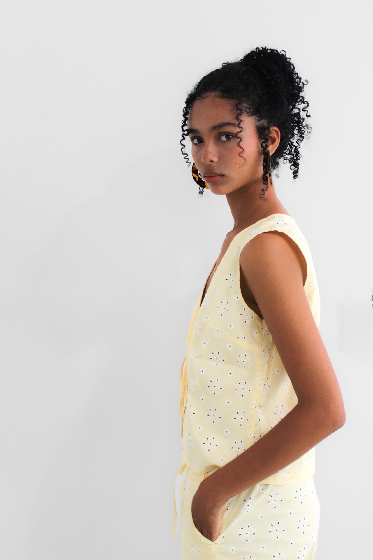 Chaleco Margarita amarillo