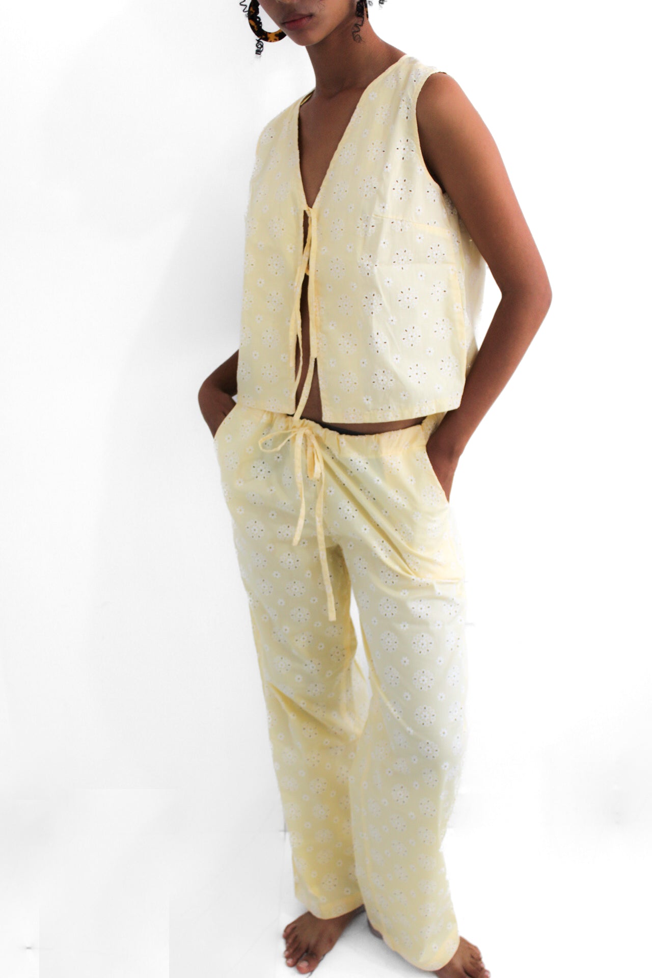 Pantalón Margarita amarillo