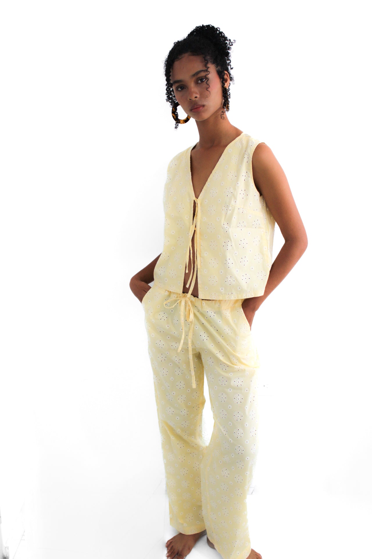 Pantalón Margarita amarillo