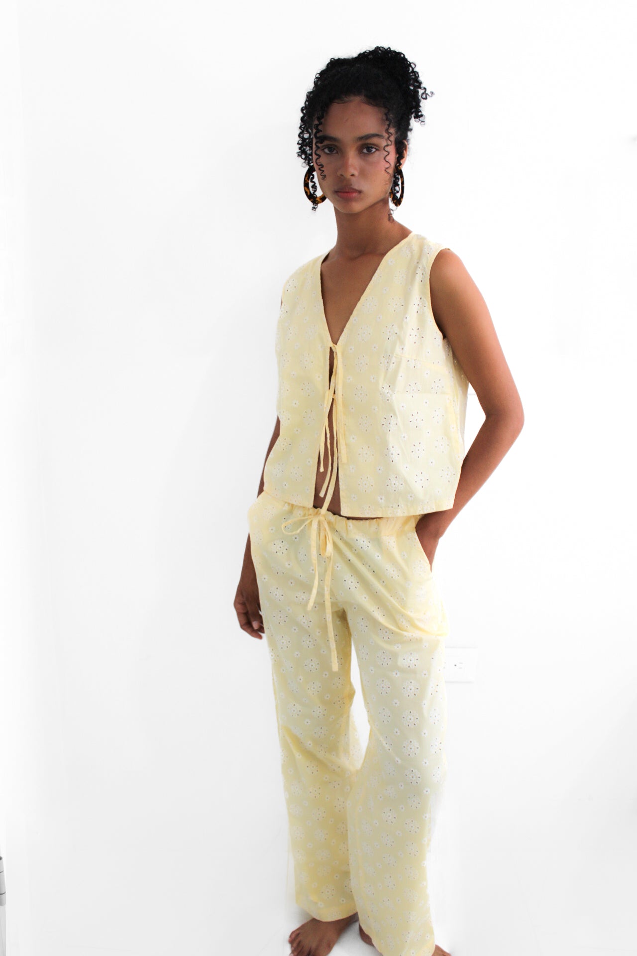 Pantalón Margarita amarillo